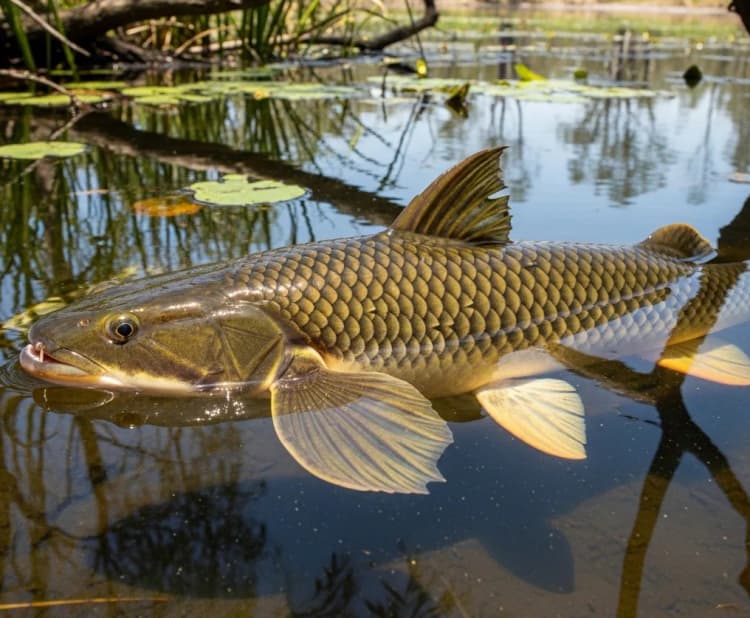 Afrika Ciğerbalığı, Afrika Akciğerbalığı, Ciğerbalığı resmi africanlungfish