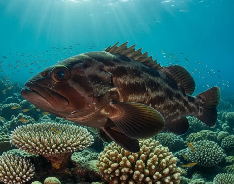 Girida, Karadeniz Kefali, Black Sea Grouper resmi girida