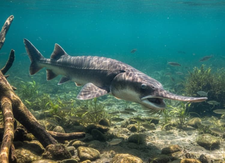 Kaşık Ağızlı Mersin Balığı resmi kasik-agizli-mersin-baligi